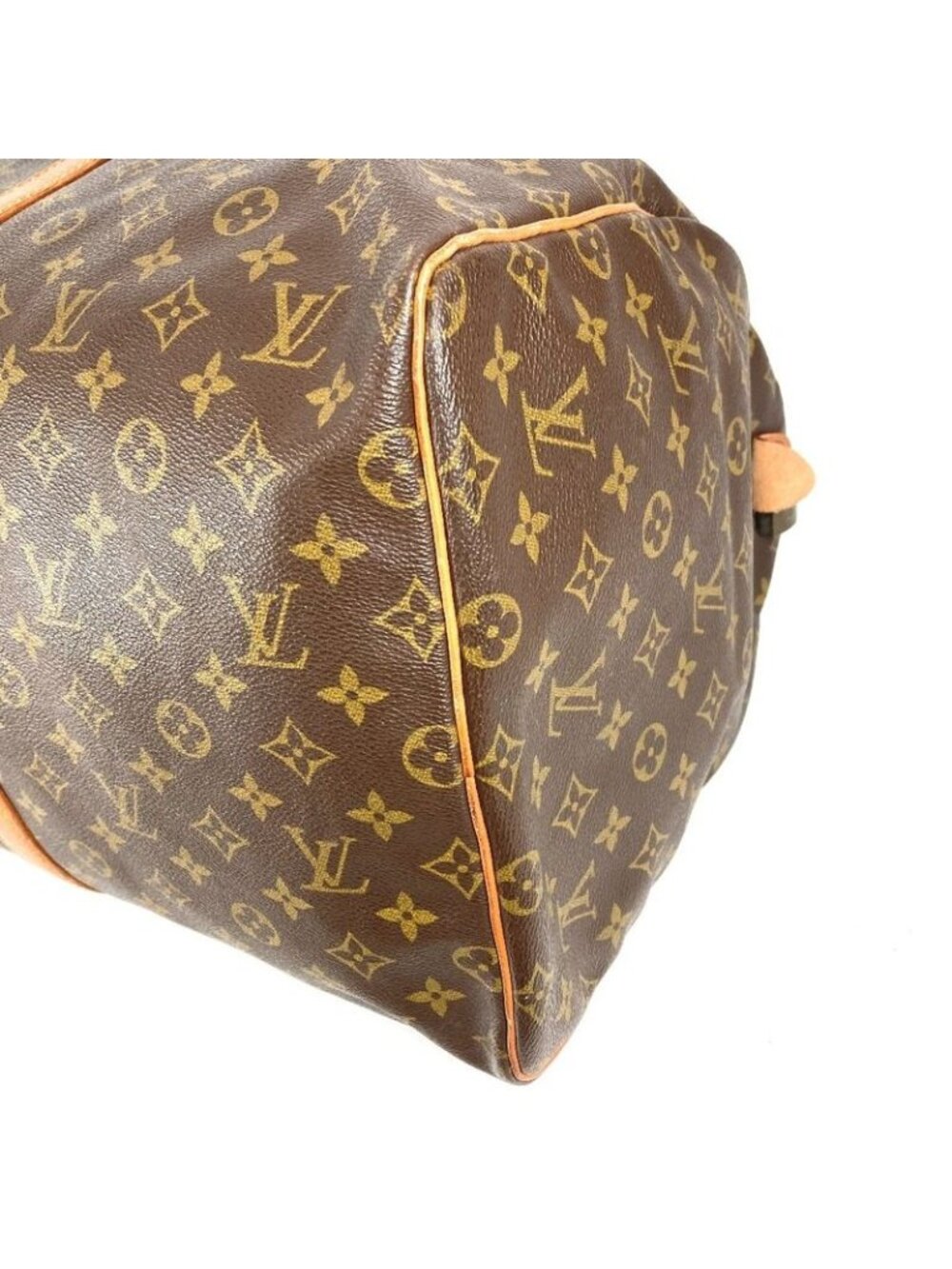 Louis Vuitton Boston Bag Keepall 55 Debeso Monogram Canvas Brown - Picture 6 of 9